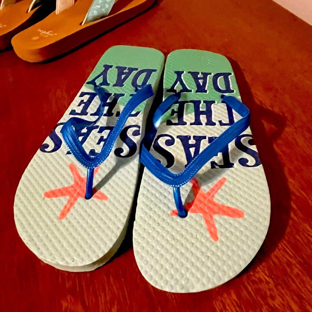 New Flip Flops.